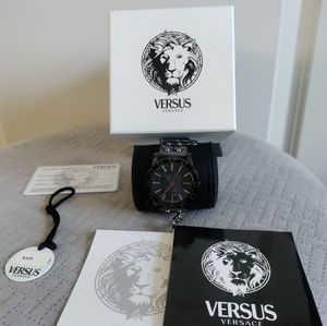 Authentic Versace Versus Miami Black Dial Ladies Watch.